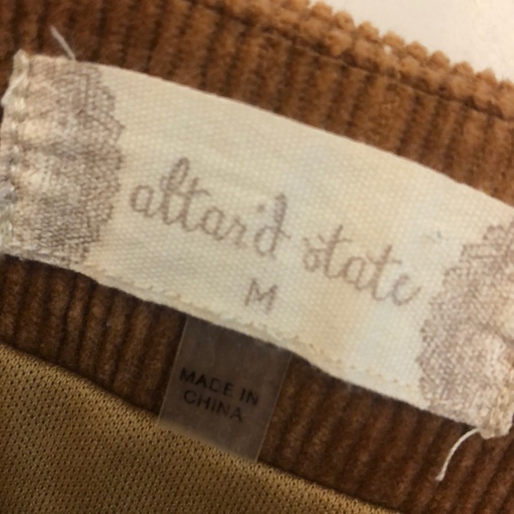 EUC skirt, corduroy from Altar’d State. - Picture 3 of 3